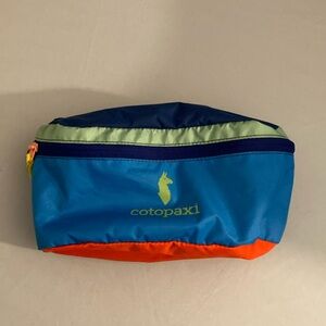 Cotopaxi Blue and Orange Hip Pack